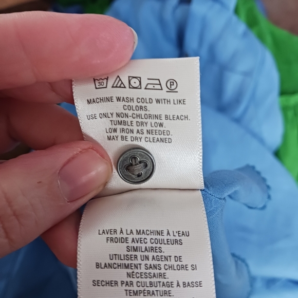 Anthropologie H.D Paris Sleeveless Blue Linen Fit Flare Dress Size 2 - Picture 10 of 14